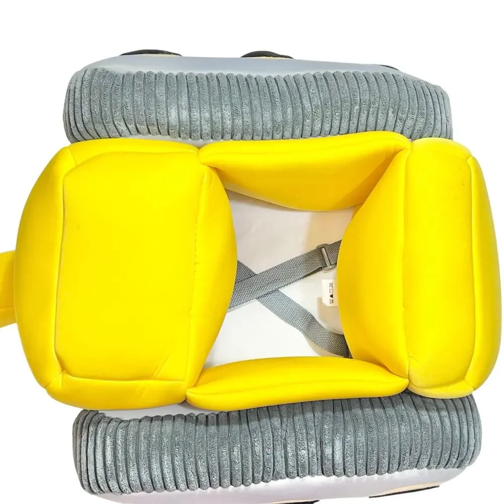 Construction Worker Excavator Plush Costume Digger Bulldozer Toddler 3-5 Used - Picture 8 of 15